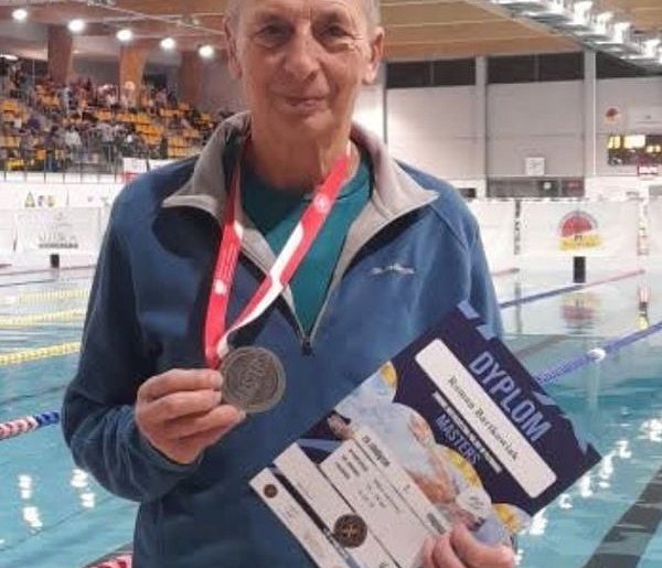 Śremianin Roman Bartkowiak z medalami Mistrzostw Polski Masters-84401