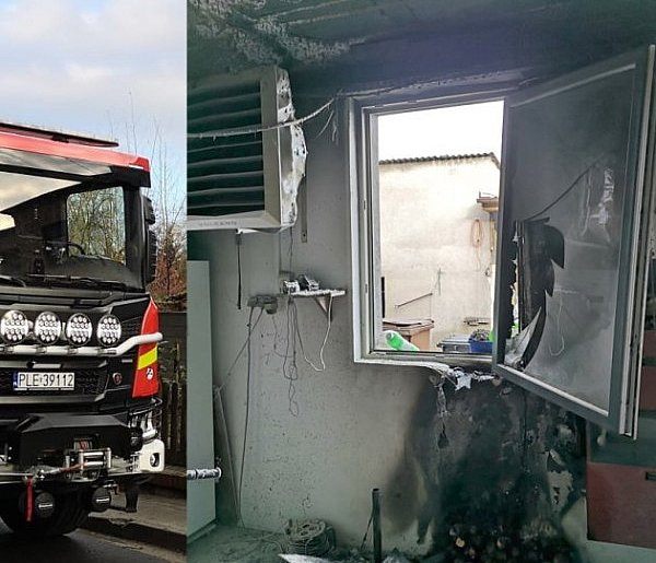 Pożar w Święciechowie. Błyskawiczna reakcja uratowała posesję-85164