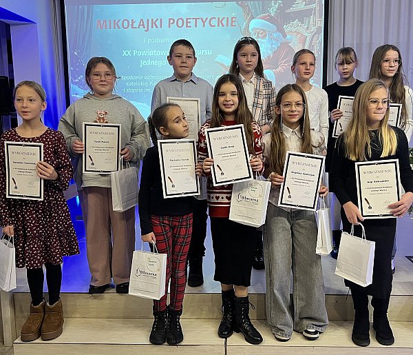 Jubileusz słowa i wrażliwości - XX Powiatowy Konkurs Jednego Wiersza-85230