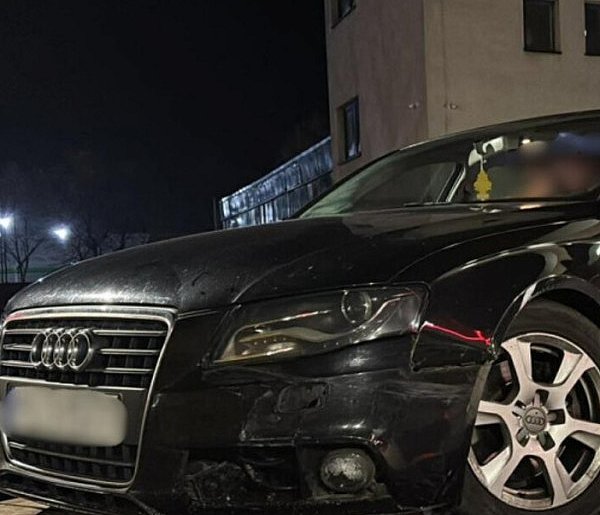 Nietrzeźwy kierowca wjechał na rondo i próbował uciec pieszo! - Dramat w Kościanie-85407