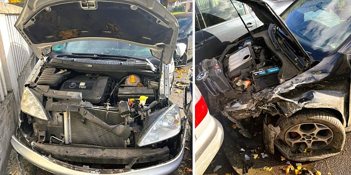 Pijany 21-latek bez uprawnień spowodował karambol przy cmentarzu