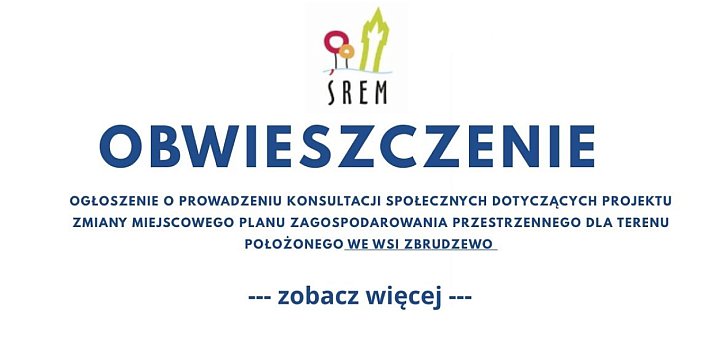 Obwieszczenie o prowadzeniu konsultacji społecznych