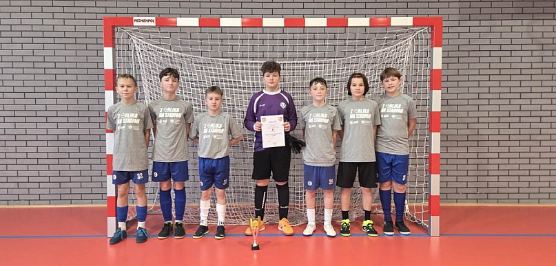 Futsalowe święto w Śremie! Reprezentacja SP 6 Mistrzem Powiatu!
