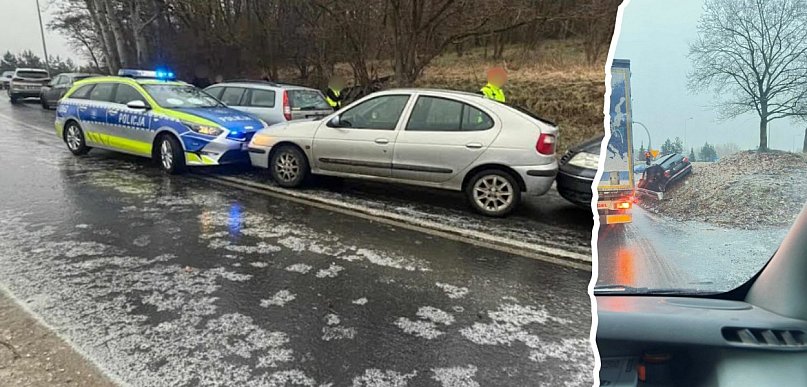 Ciężki poranek w powiecie śremskim.