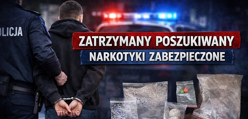 Myślał, że tylko list gończy jest jego problemem. Kryminalni znaleźli coś więcej