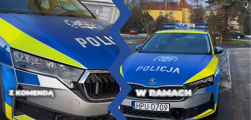 Nowy radiowóz na ulicach Śremu. - Wspólna inwestycja w bezpieczeństwo