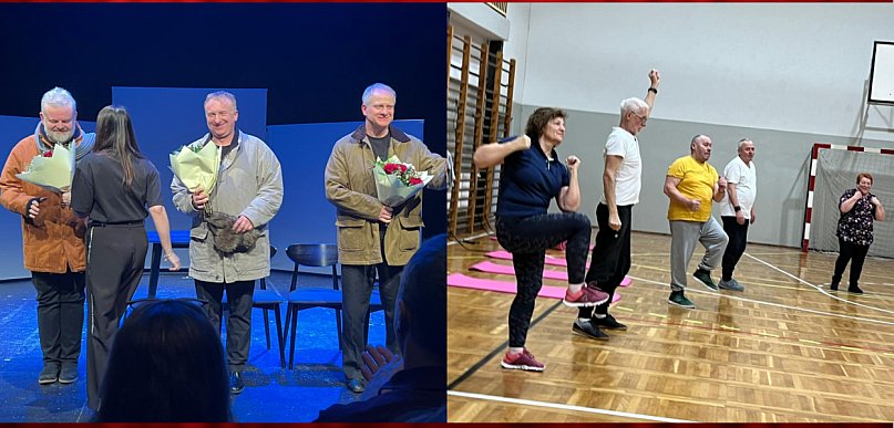 Teatr, ćwiczenia i wykłady - Intensywne tygodnie u seniorów z Brodnicy!