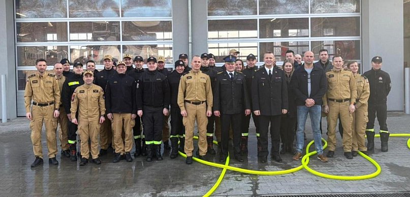 Zmiany w śremskiej straży pożarnej. Zakończył swoją zawodową misję