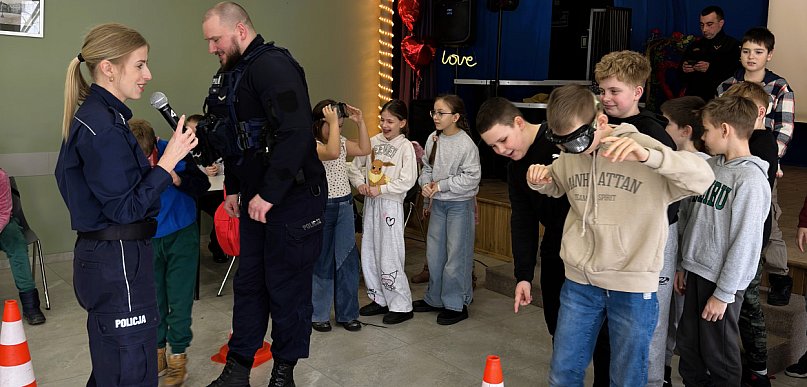 Spokojnie i z uśmiechem. Śremscy policjanci podsumowują bezpieczne ferie 2026
