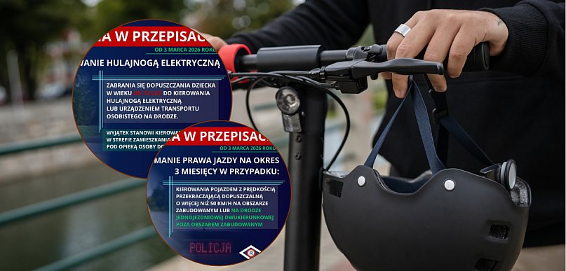 50 km/h poza miastem i nowe zasady dla hulajnóg. Od dziś zmiany w przepisach!