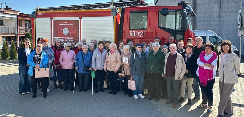 Edukacyjnie dla seniorów - Wspólna inicjatywa strażaków i CUS w Śremie