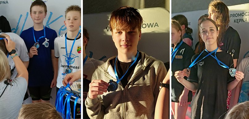 Pływacy Wodnika Śrem zdominowali podium w Kępnie! Siedem medali na Torpeda Cup