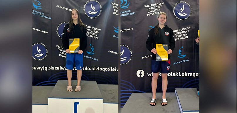 Od Wodnika Śrem na szczyt Wielkopolski! Kolejne sukcesy Aleksandry i Zuzanny