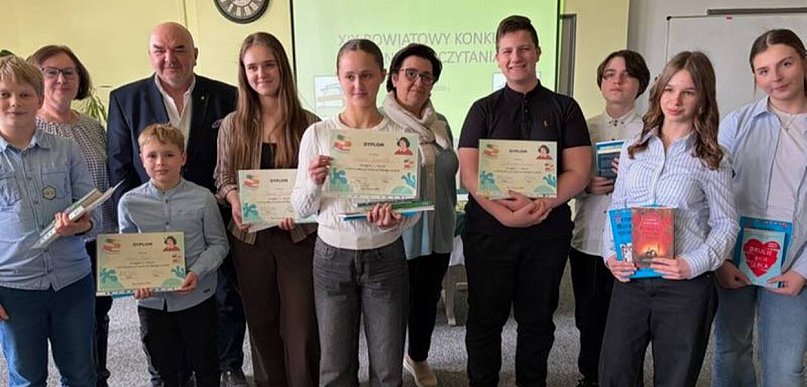 XIX Powiatowy Konkurs Pięknego Czytania - Znamy laureatów!