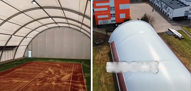 Nowa inwestycja w SP6 - Zadaszenie kortu tenisowego oficjalnie gotowe!