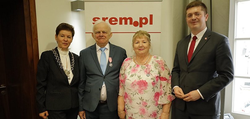 Wyjątkowi Jubilaci w śremskim ratuszu. Ponad pół wieku razem!