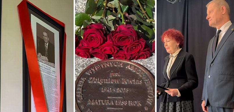 Legenda urologii w Galerii Wybitnych Absolwentów! Uroczystość w śremskim liceum