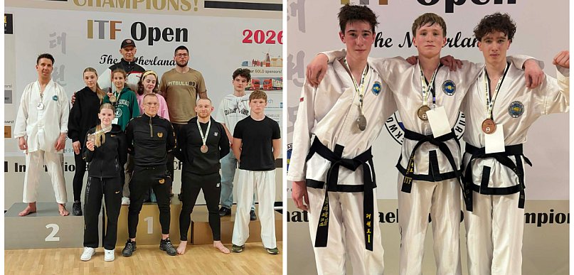 Sukces ekipy z Dolska w Holandii! Deszcz medali na Open Netherlands 2026