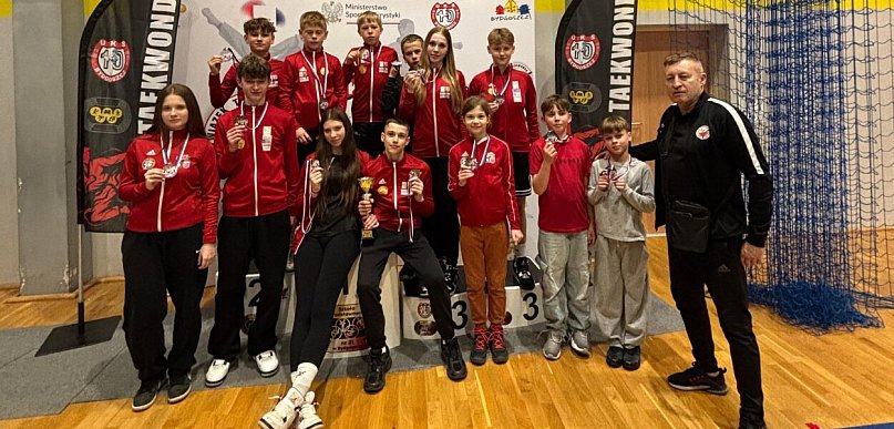 Wielki sukces śremskiego Taekwondo! Podium dla KS RAPID Śrem w Bydgoszczy