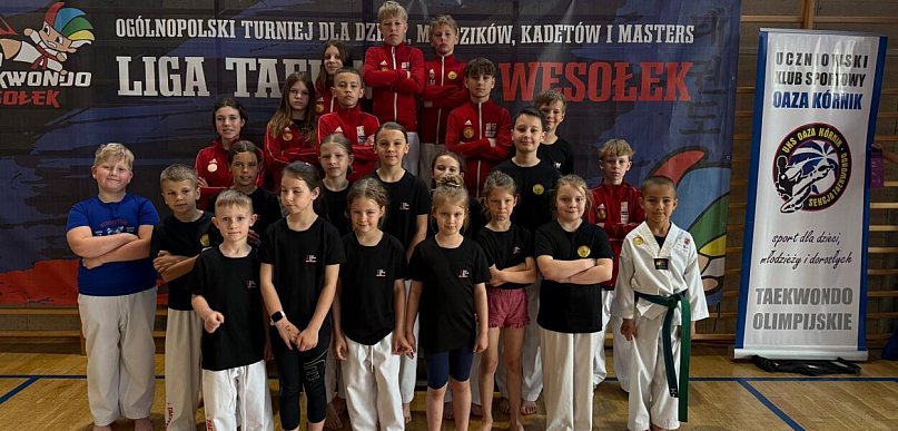 Rapid Śrem dominuje w Kórniku! Relacja z II kolejki Ligi Taekwondo Wesołek