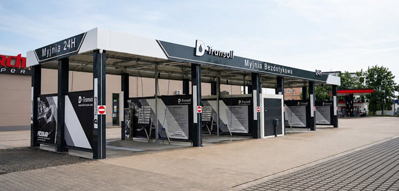 Nowy punkt na mapie Śremu - Myjnia Bezdotykowa D-Transoil już gotowa!