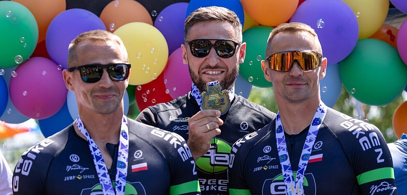 Sukces śremskich triathlonistów! Bracia Weber i Cejza dominują w cyklu GREATMAN