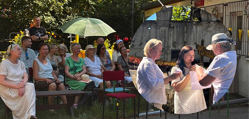 Opowieści, teatr i biesiada - Tak w Psarskiem świętowano premierę nowego questu