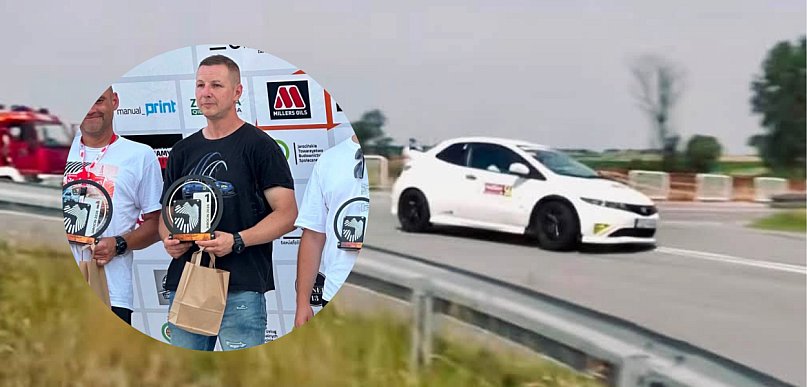 Sukces śremskiego policjanta! Aspirant Łukasz Góra wygrał 4. Rajd Jarociński