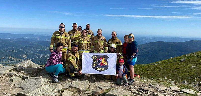 Wkrótce wyruszą w pełnym rynsztunku na Śnieżnik! Trzecia górska misja OSP Śrem