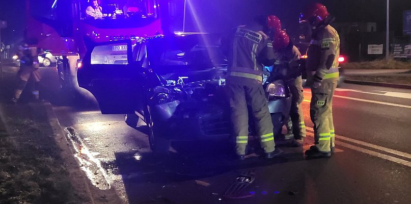 Kolizja dwóch samochodów na ul. Gostyńskiej - 85527