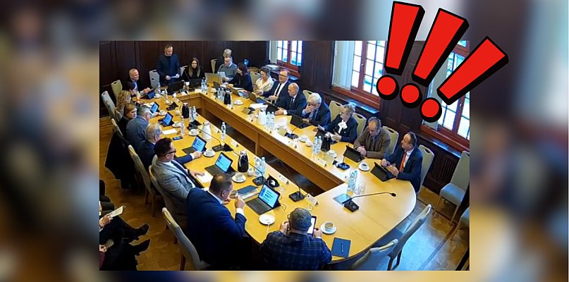 Gorąco na sesji Rady Powiatu w Śremie! Poszło o sposób obradowania