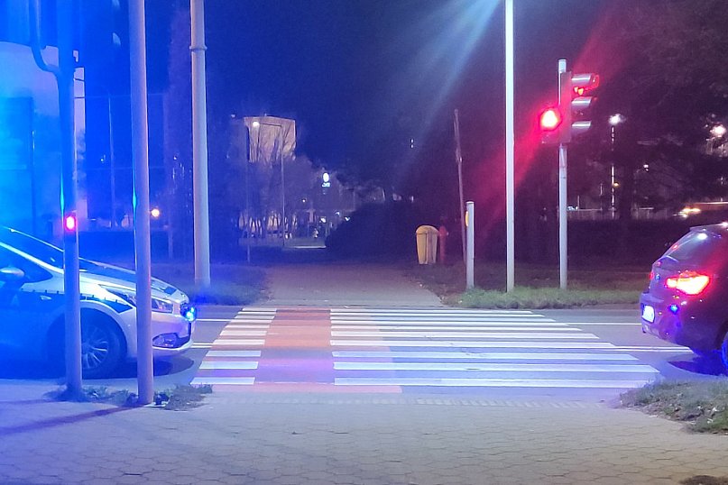 Potrącenie rowerzysty