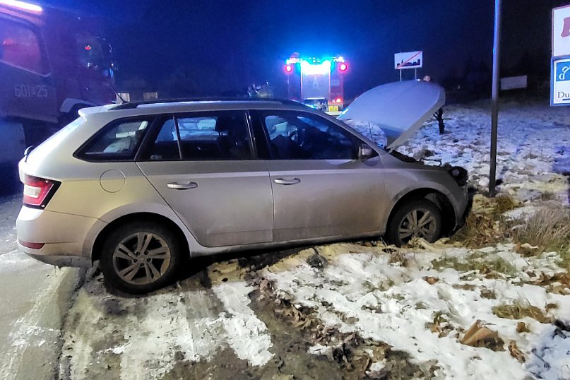 Zderzenie dwóch osobówek