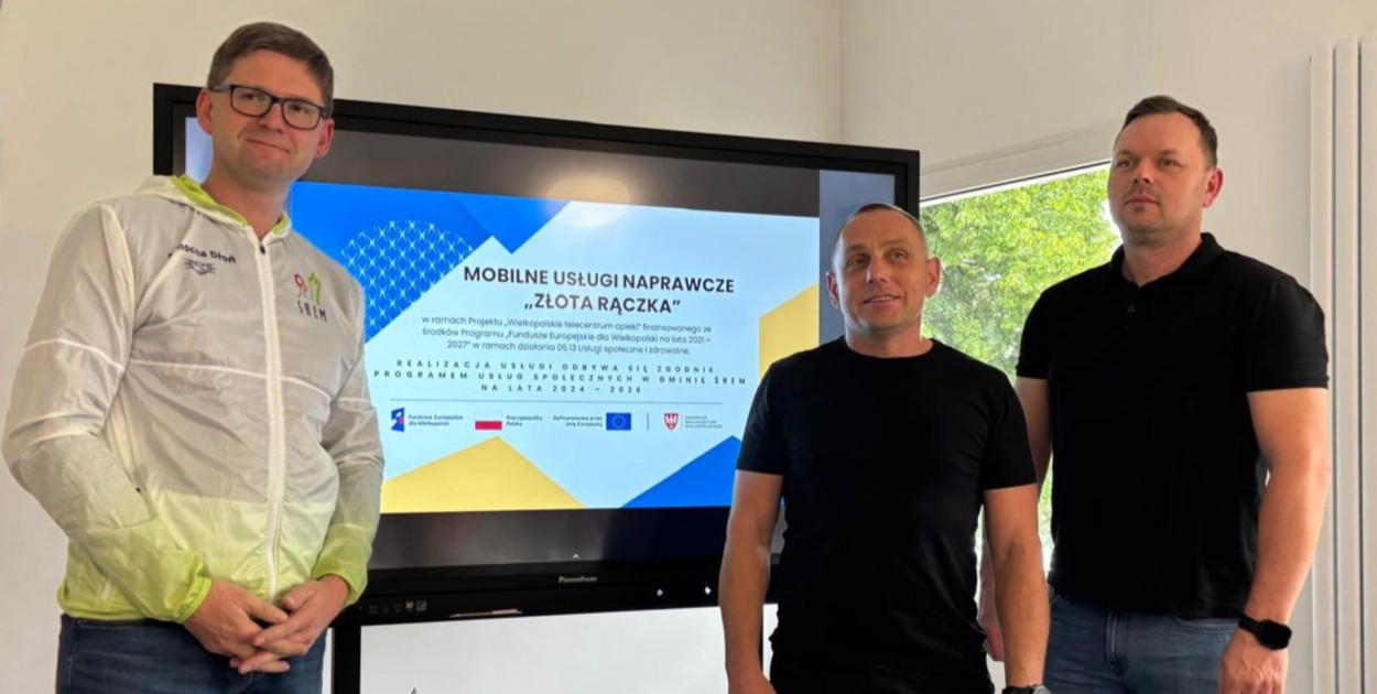Złota Rączka na telefon dla seniorów w Śremie 
