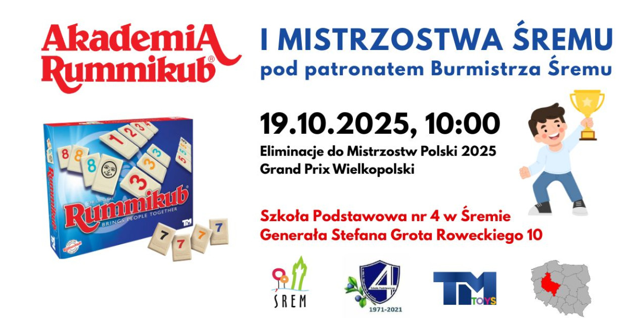 I Mistrzostwa Śremu w Rummikub