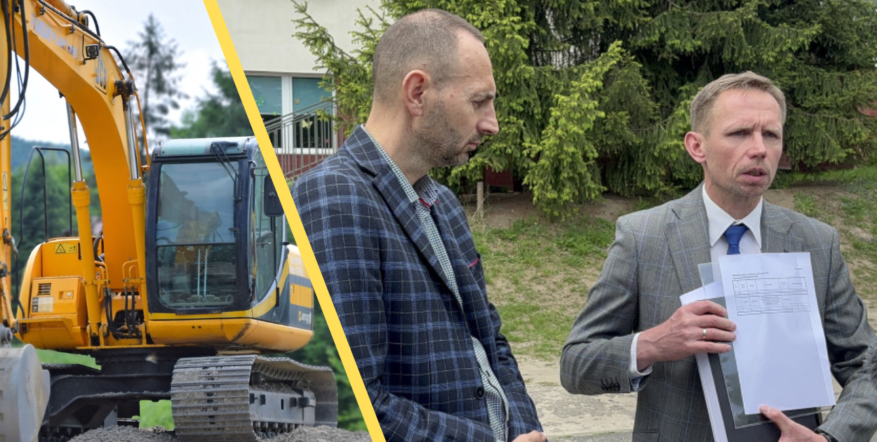 Burmistrz podpisał umowę na zabezpieczenie osuwiska w Dolsku.