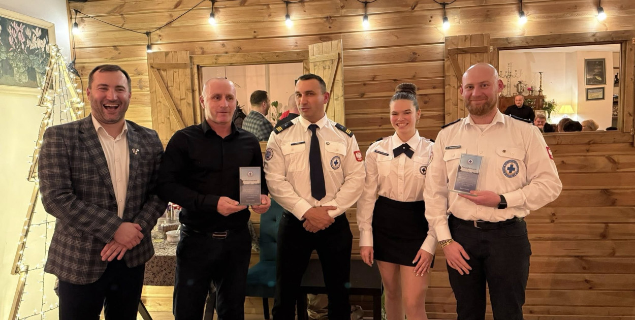 Świąteczne podsumowanie roku - WOPR Śrem aktywnie na wigilii WOPR Wielkopolska