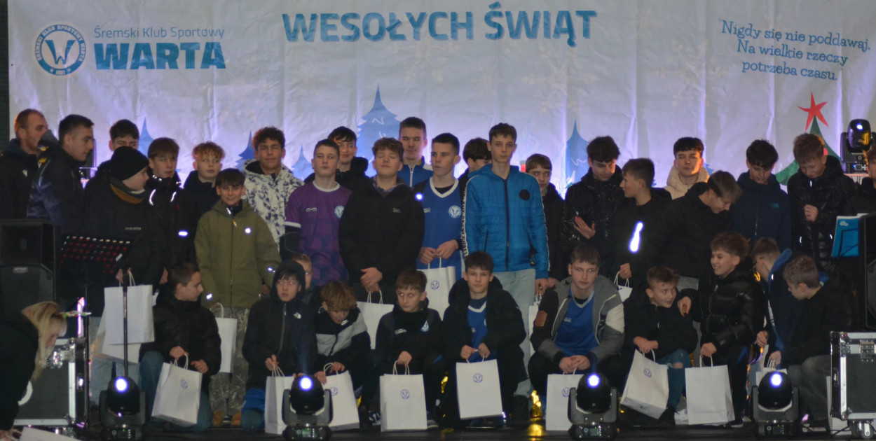Tak warta Śrem dziękowała za mijający rok! Football Park wypełniony po brzegi