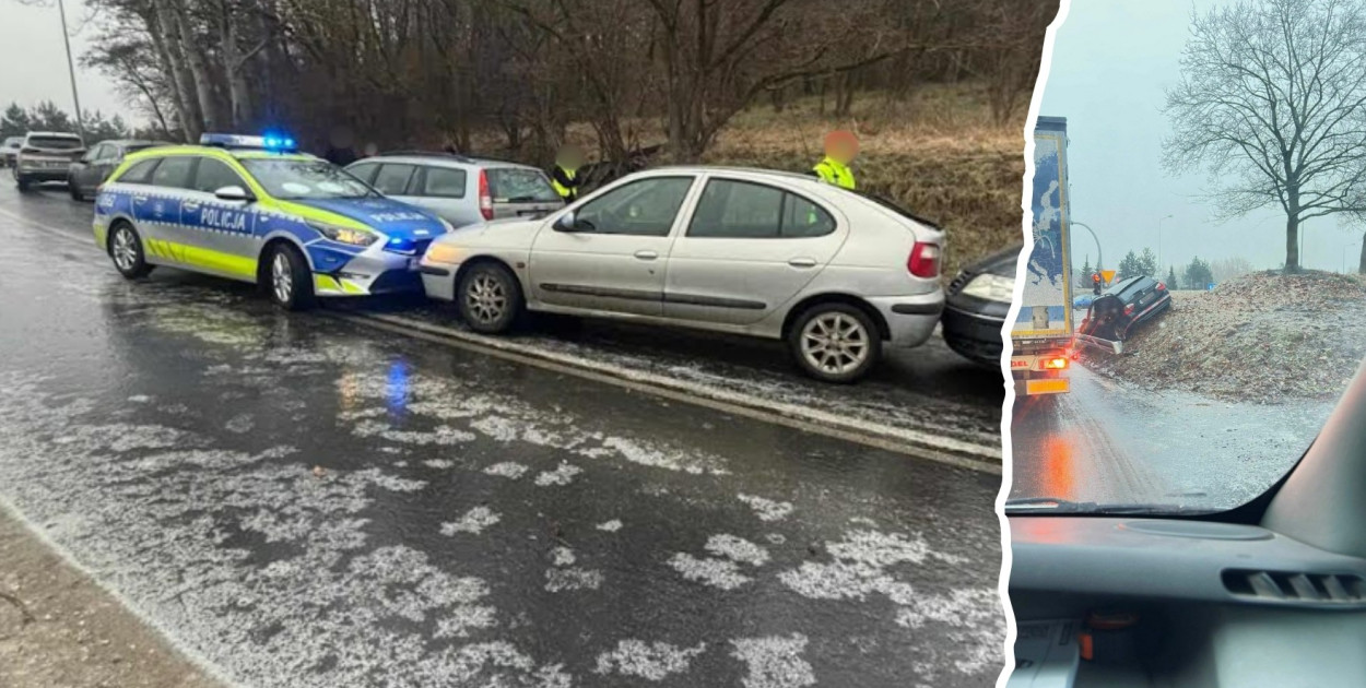 Ciężki poranek w powiecie śremskim.