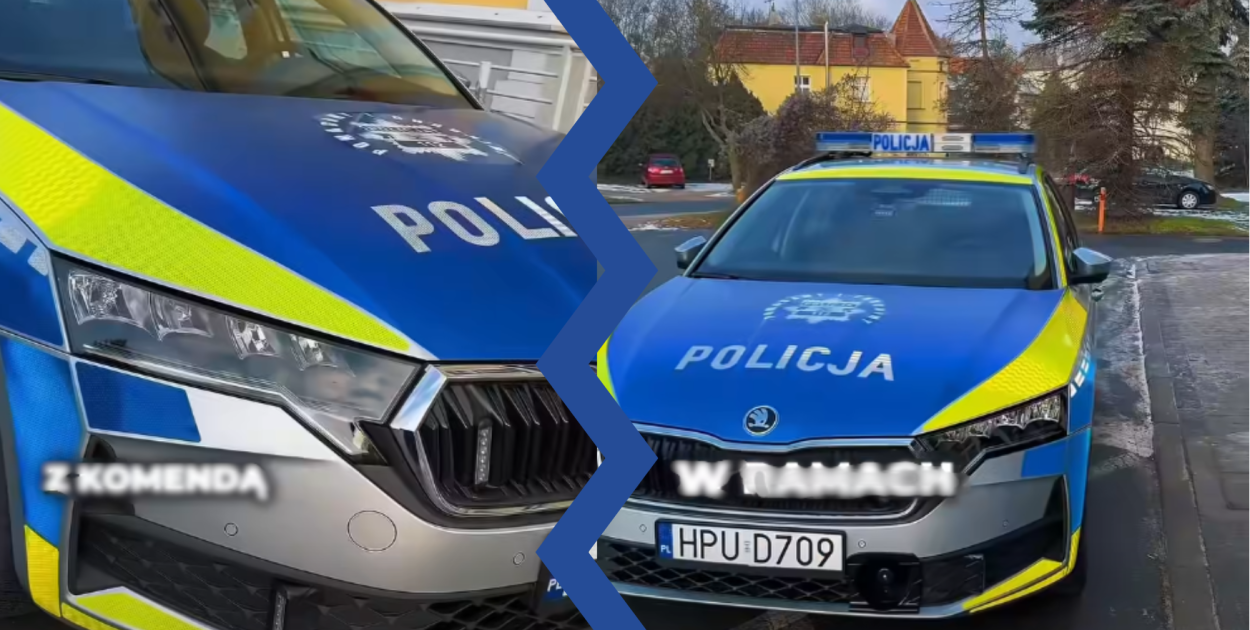 Nowy radiowóz na ulicach Śremu. - Wspólna inwestycja w bezpieczeństwo