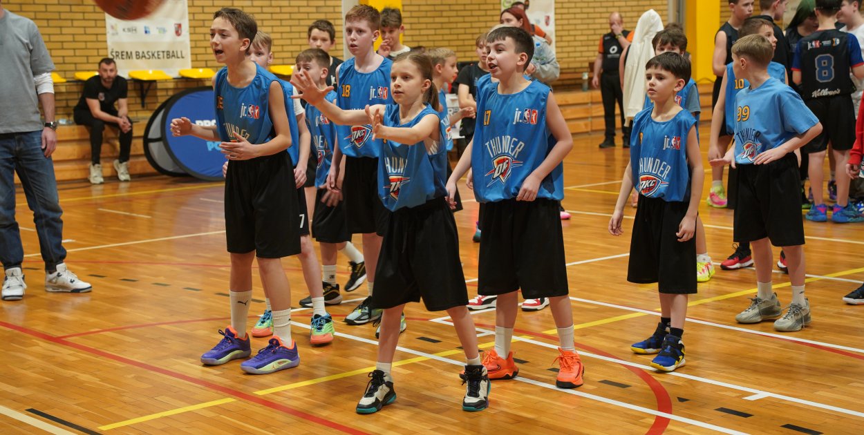 Turniej Jr. NBA Polska w Śremie – sportowe święto najmłodszych