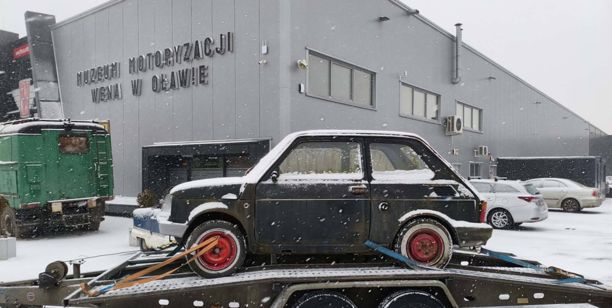 Legenda polskiej motoryzacji w rękach uczniów z ZSP - „Maluch” nowym wyzwaniem