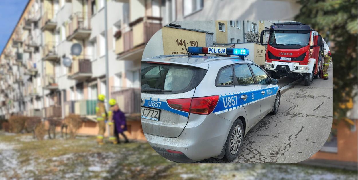 Siłowe otwarcie mieszkania na ul. Komorowskiego - Niepokój o bliską osobę