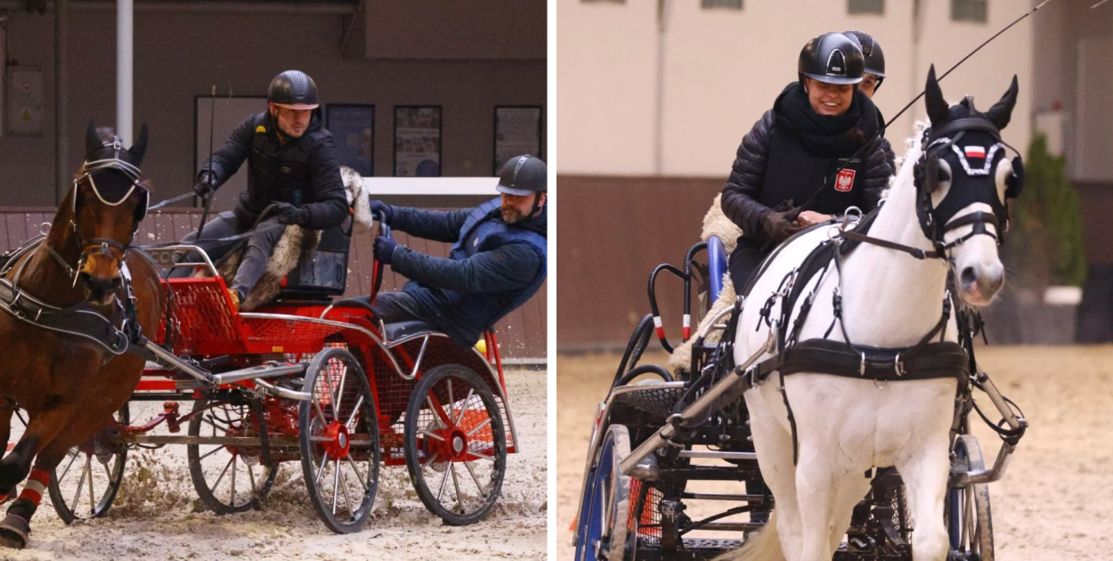 Powożenie w wielkim stylu. Halowe zawody zaprzęgowe w Jaszkowie