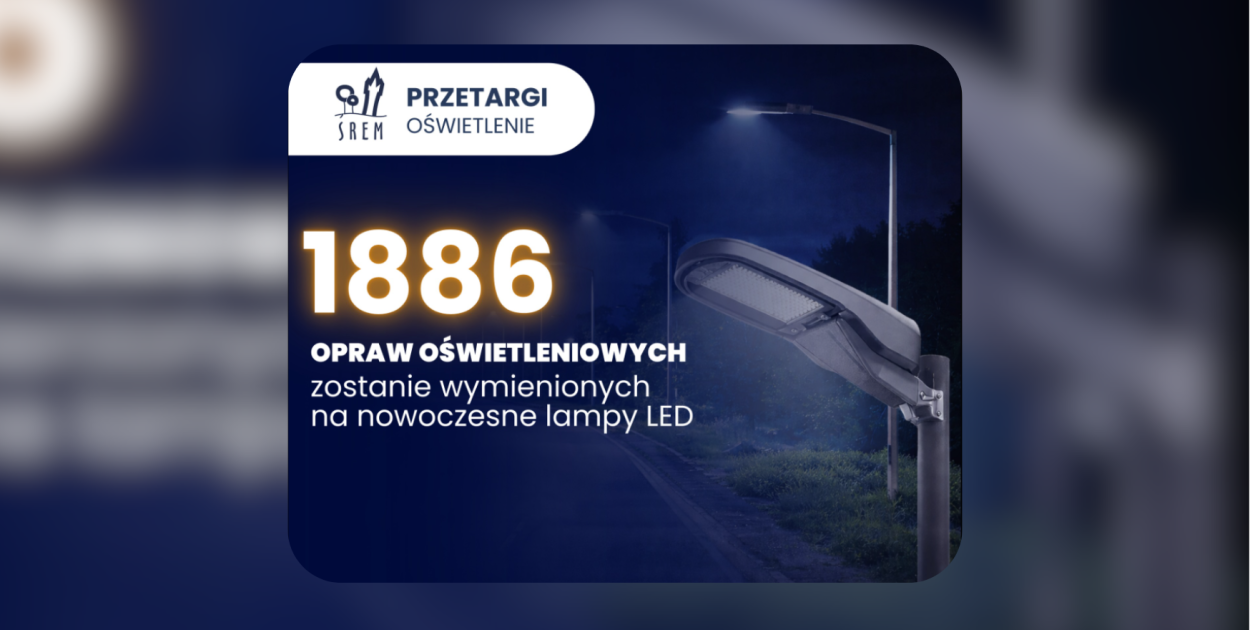 Ponad 30 miejscowości i 1800 nowych lamp! Śrem stawia na inteligentne światło