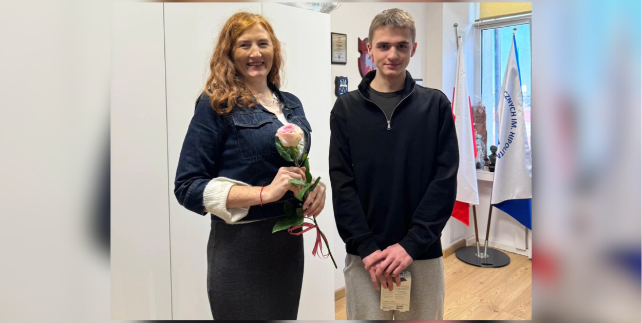 Podium w Koninie! Wielki sukces ucznia ZST w Śremie