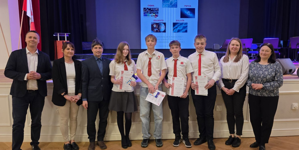 Finał powiatowych zmagań matematyczno-przyrodniczych - Liderem Szkoła Katolicka!