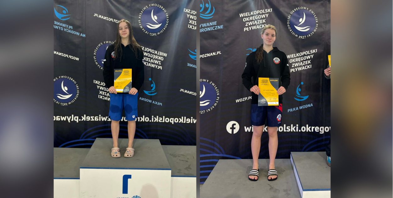 Od Wodnika Śrem na szczyt Wielkopolski! Kolejne sukcesy Aleksandry i Zuzanny