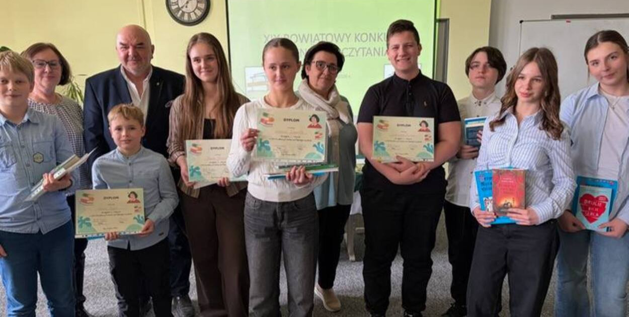 XIX Powiatowy Konkurs Pięknego Czytania - Znamy laureatów!