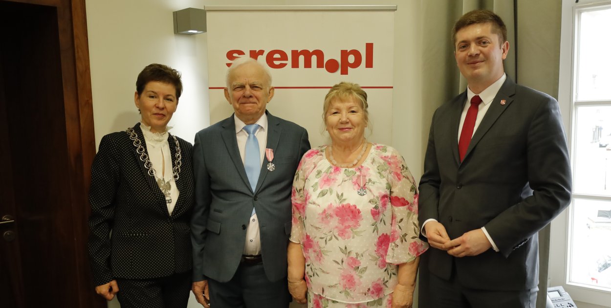 Wyjątkowi Jubilaci w śremskim ratuszu. Ponad pół wieku razem!